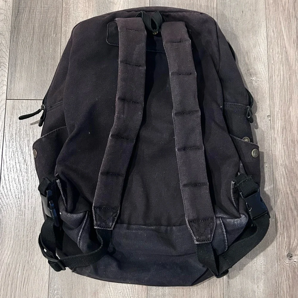 Pendleton Tribal Patterned Black Backpack - Picture 3 of 3